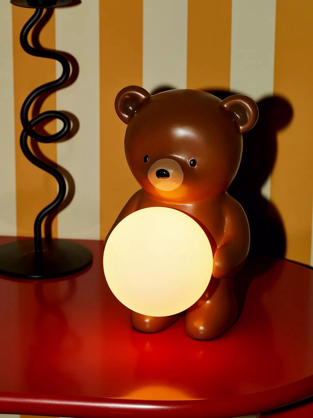 Urban Outfitters Barry Brown Bear Night Light Lamp